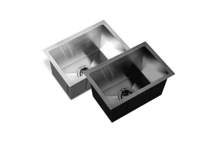Euro 300mm x 450mm Square Sink (Black)