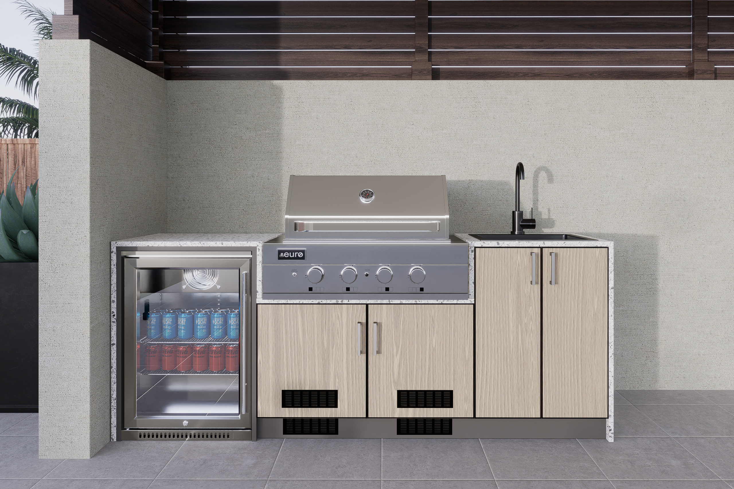 Modulr+ Outdoor Kitchen - SOUS CHEF 2500mm