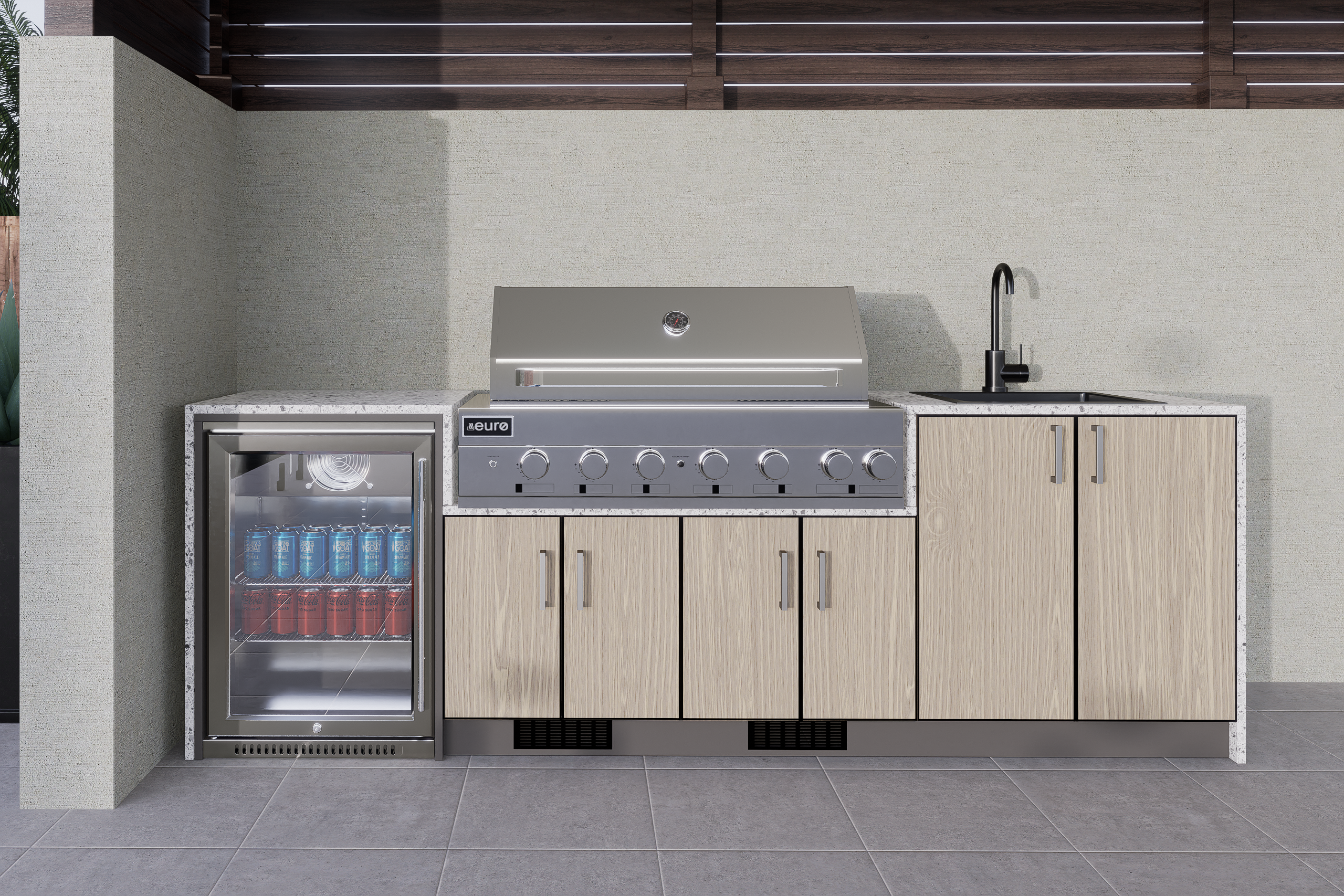 Modulr+ Outdoor Kitchen - GRILL MASTER 2800mm