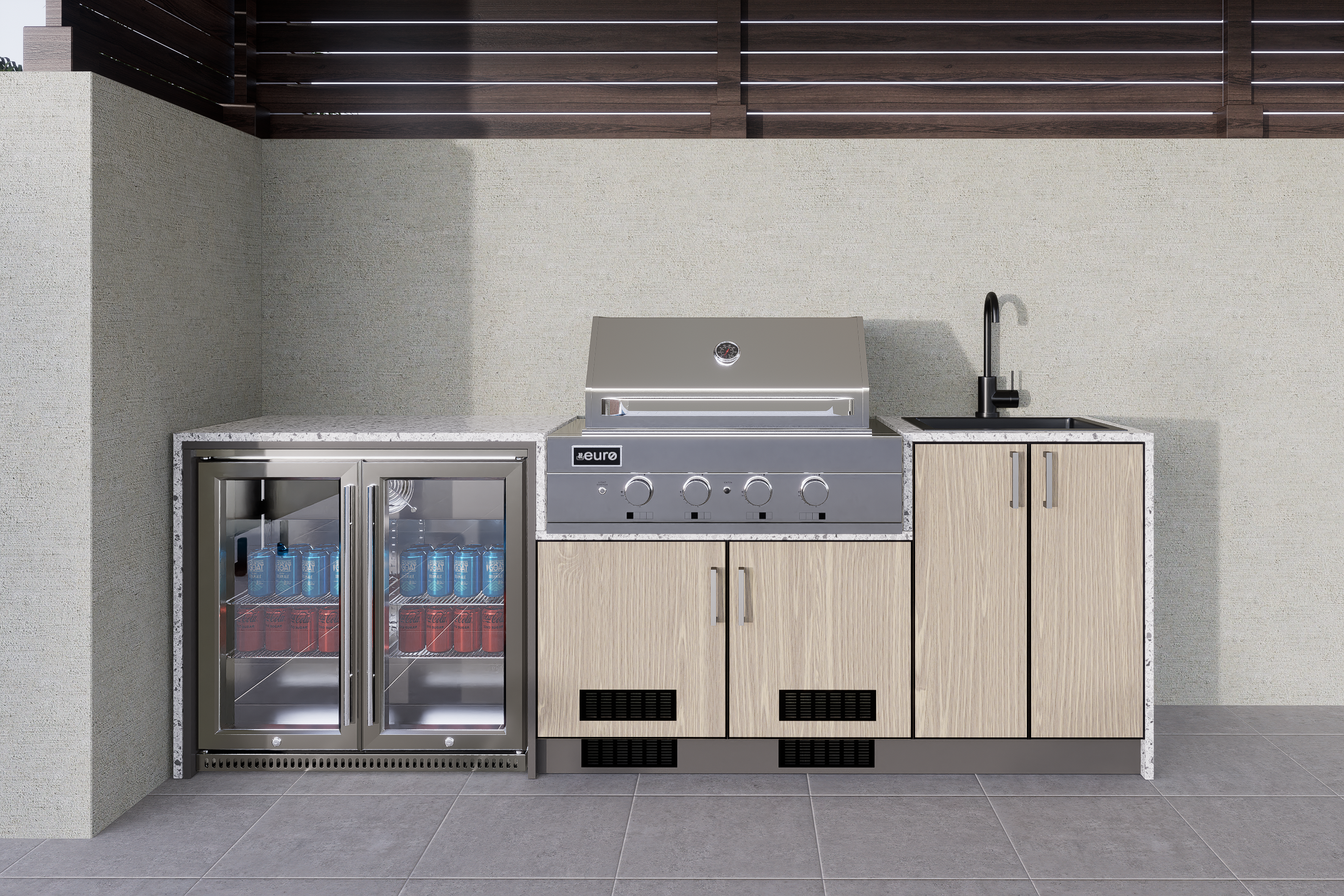 Modulr+ Outdoor Kitchen - ENTERTAINER 2800mm