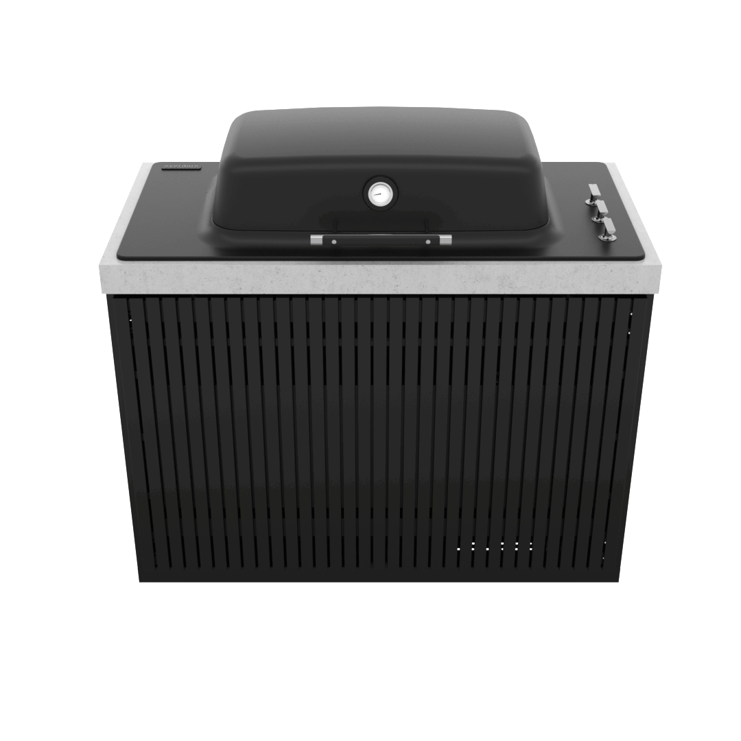 Everdure Seabreeze BBQ Module with Everdure Furnace Built In BBQ (Black)