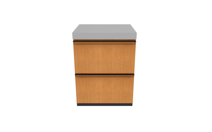 Everdure Seabreeze Outdoor Kitchen Double Drawer Module (Timber Look)