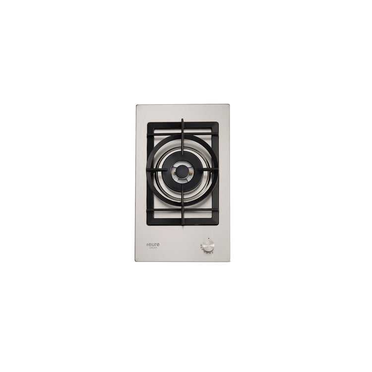 Euro 30cm Domino Gas Wok Cooktop (Stainless Steel)