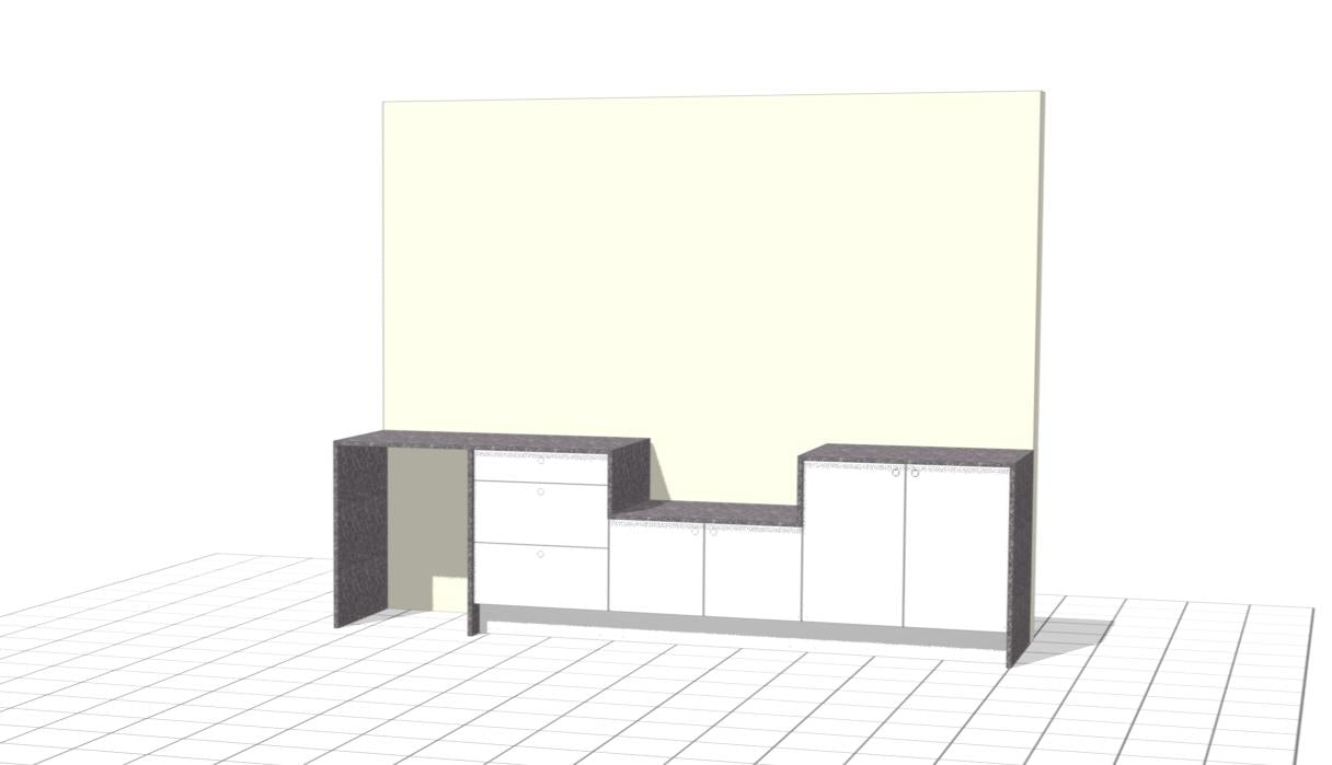 Weatherproof Outdoor Kitchen to Suit Ziegler And Brown Turbo - 3148MM