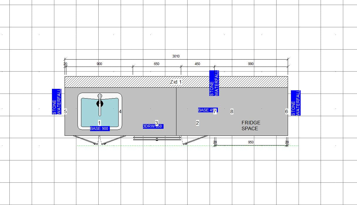 Weatherproof Outdoor Kitchen - 3010MM