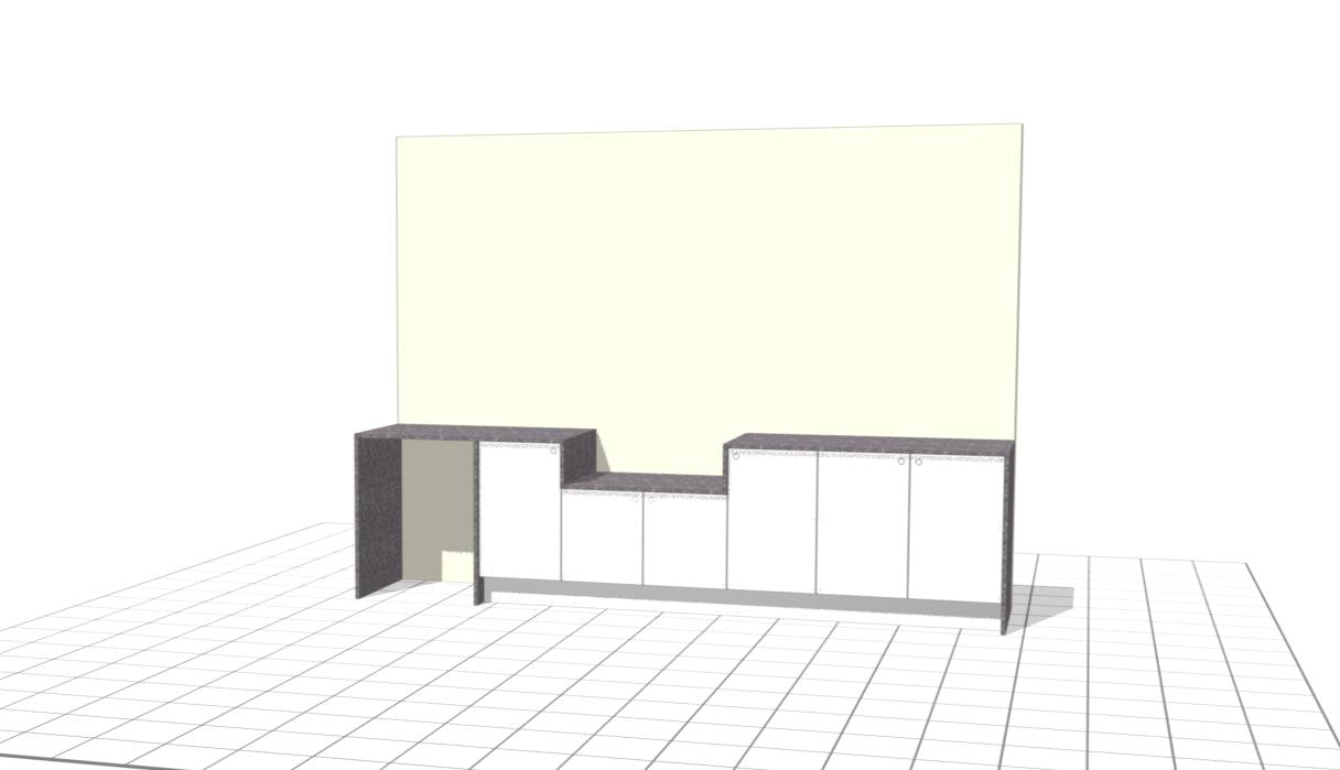 Weatherproof Outdoor Kitchen to Suit Weber Family Q - 3880MM