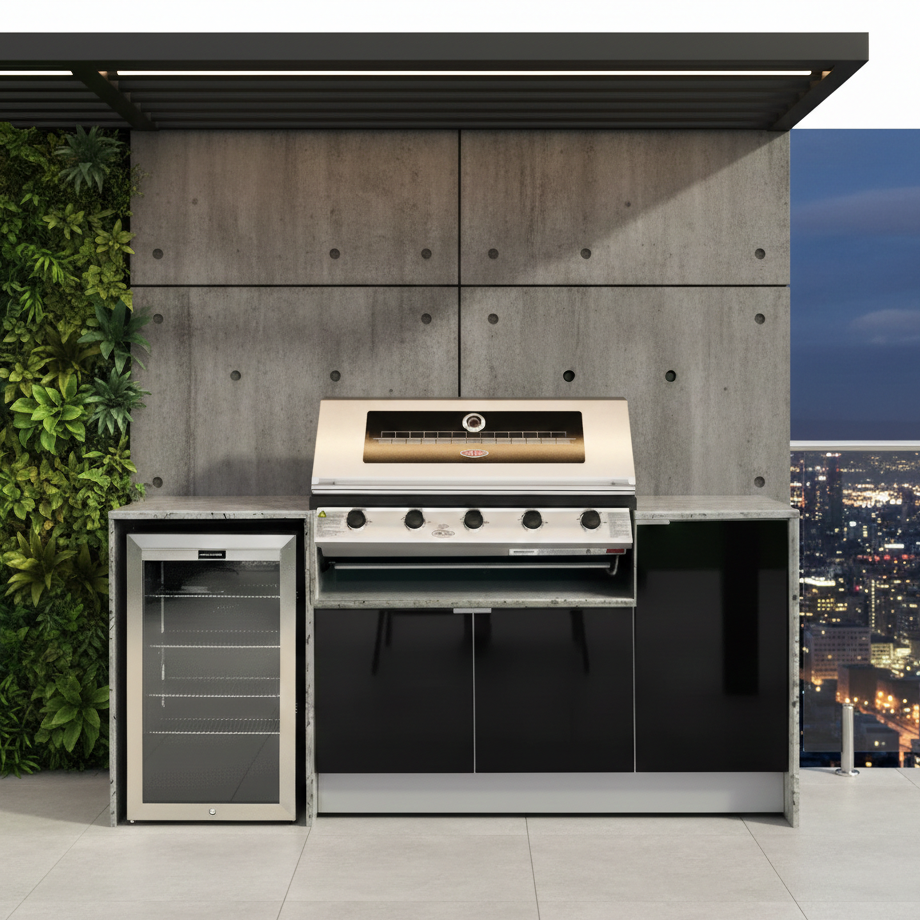 Weatherproof Outdoor Kitchen to Suit Beefeater 5 Burner - 2185MM
