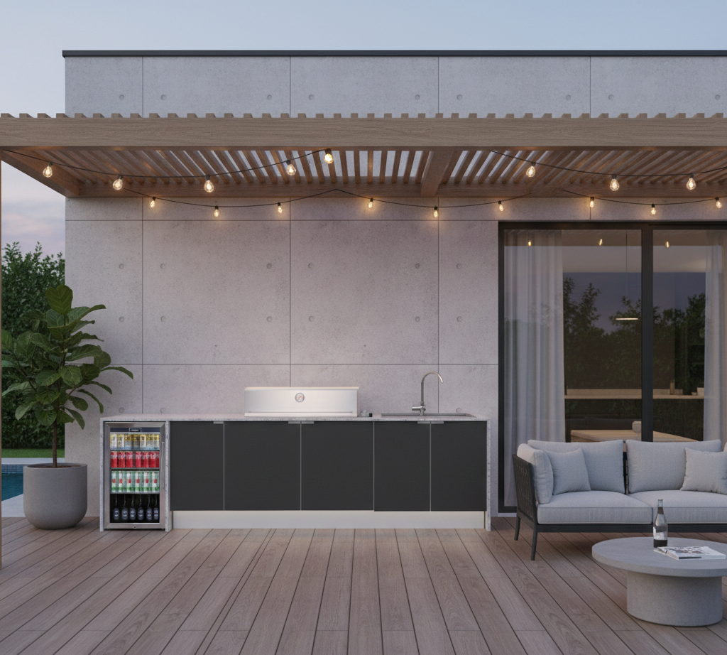 Weatherproof Outdoor Kitchen to Suit Beefeater Proline - 3210MM