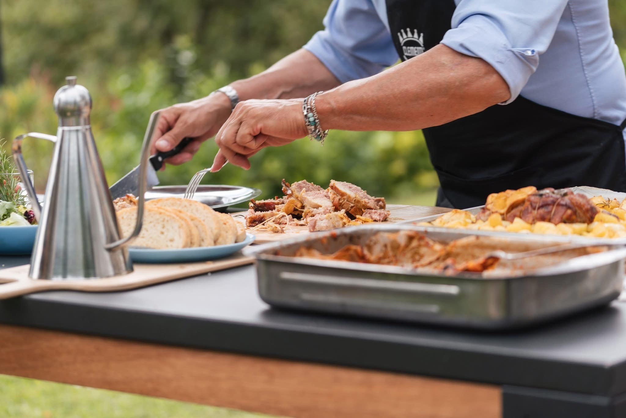 Clementi Outdoor Kitchen Bench