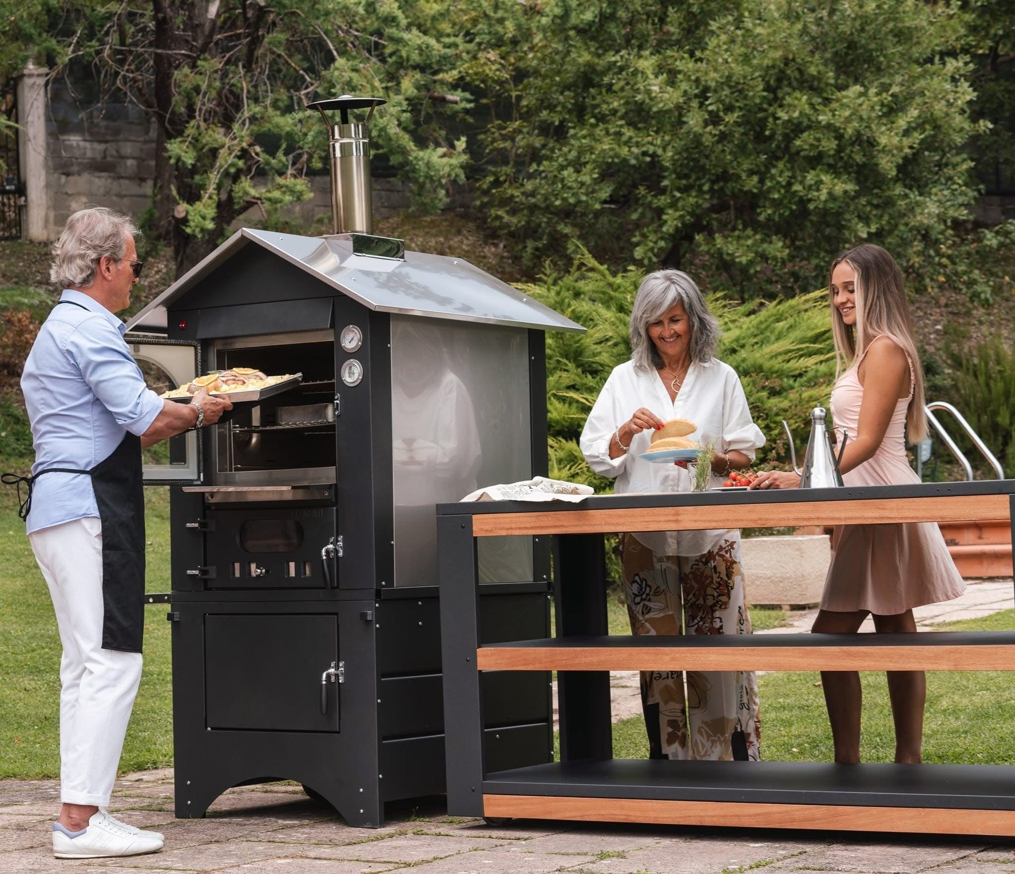 Clementi Outdoor Kitchen Bench