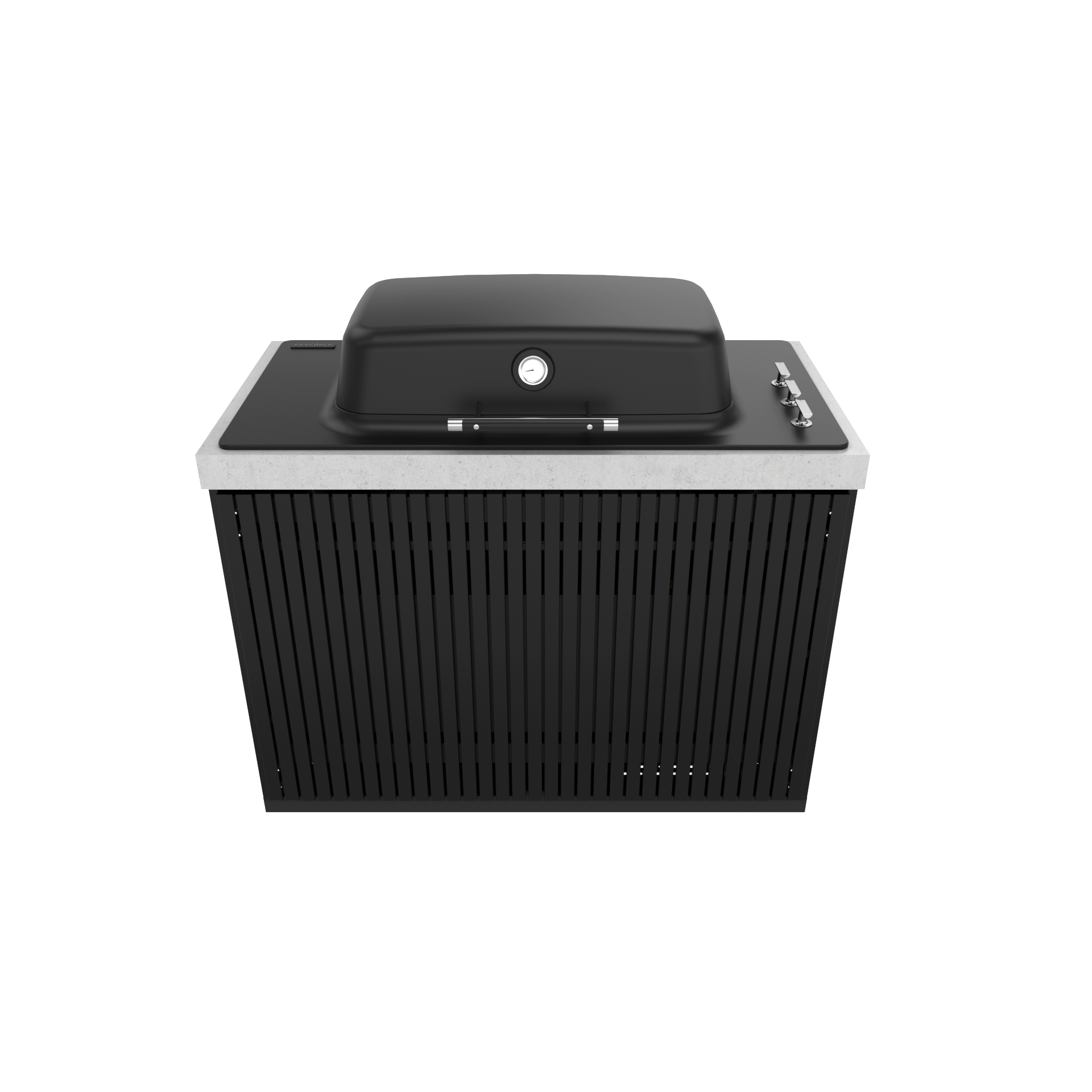 Everdure Seabreeze BBQ Module with Everdure Furnace Built In BBQ (Black)