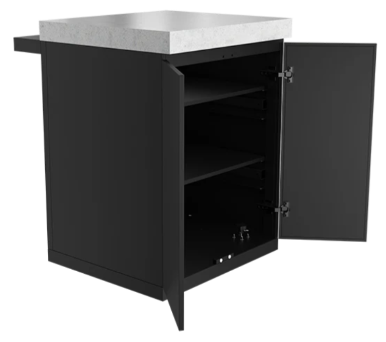 Everdure Seabreeze Outdoor Kitchen Shelf Module (Black)