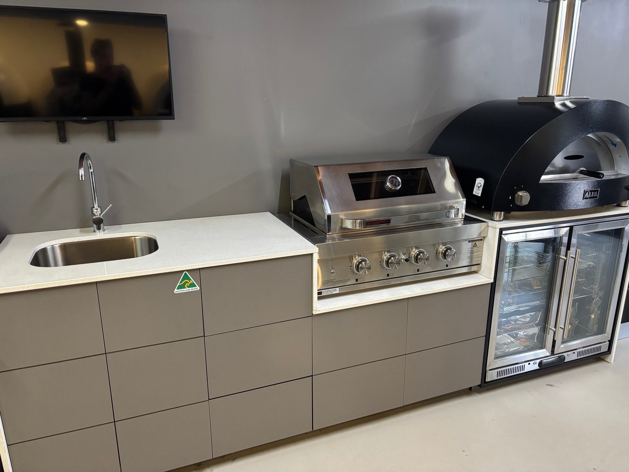 Euro Alfresco Outdoor Kitchen - EX DISPLAY 3100mm