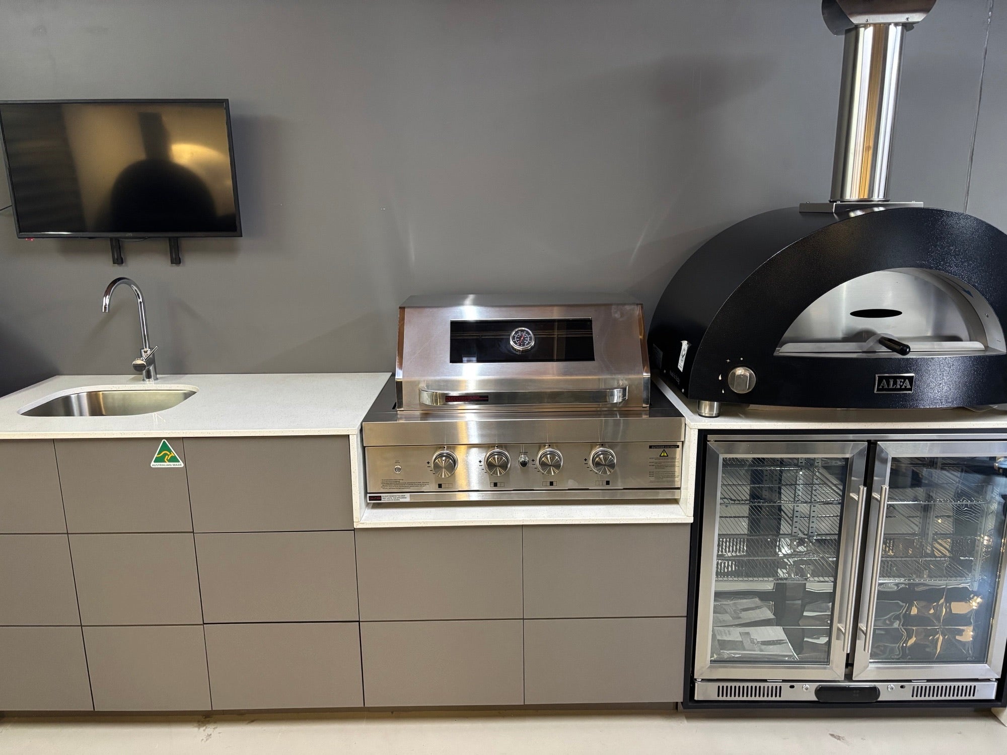 Euro Alfresco Outdoor Kitchen - EX DISPLAY 3100mm