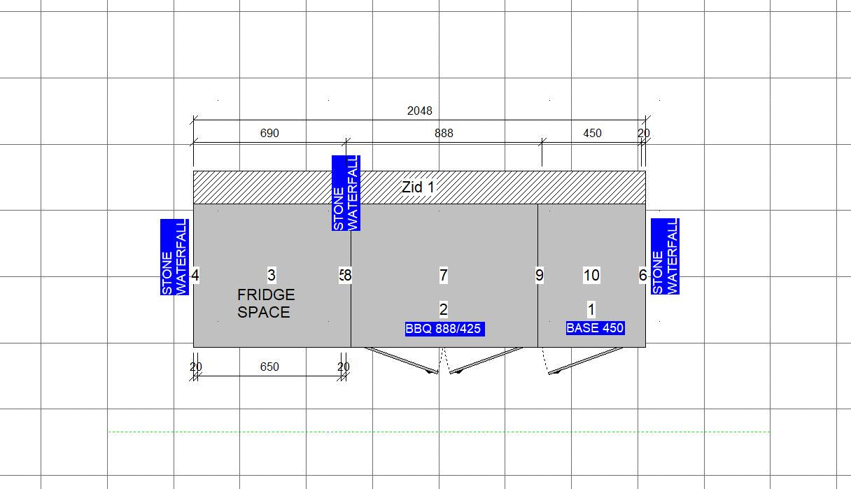 Weatherproof Outdoor Kitchen to Suit Ziegler And Brown Turbo - 2048MM