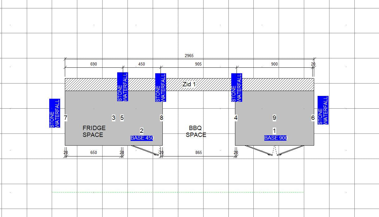 Weatherproof Outdoor Kitchen to Suit Weber Summit - 2965MM