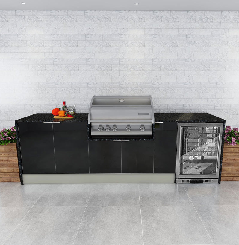 Weatherproof Outdoor Kitchen - TIDAL 2518-2930mm