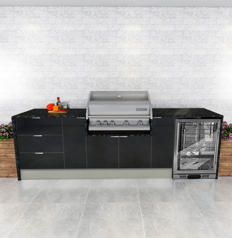 Weatherproof Outdoor Kitchen - ARIA 2268-2680mm