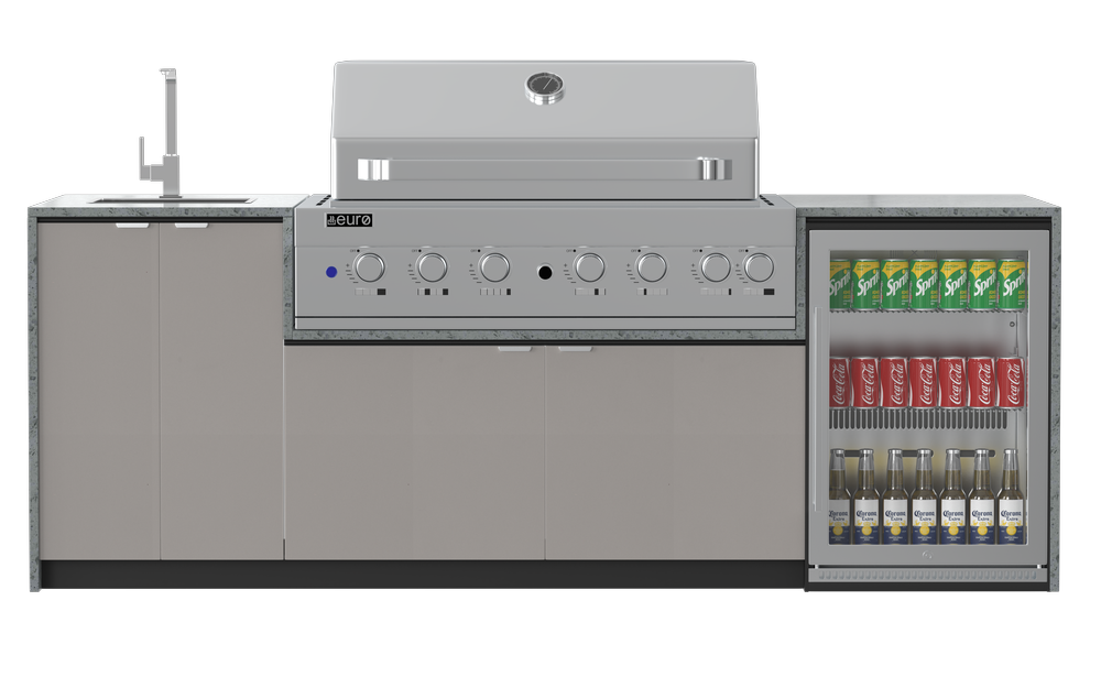 Euro Alfresco Outdoor Kitchen - The SAN MARINO 2535mm